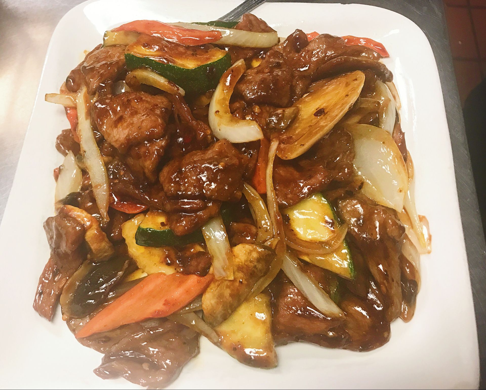 Order B1. Mongolian Beef food online from Red Corner China Diner store, Midvale on bringmethat.com