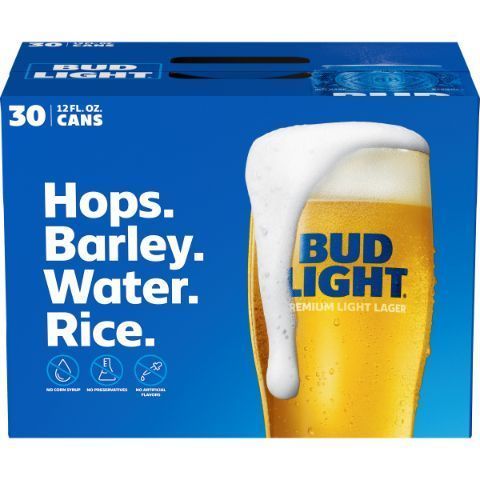 Order Bud Light 30 Pack 12oz Can food online from 7-Eleven store, Evans Mills on bringmethat.com