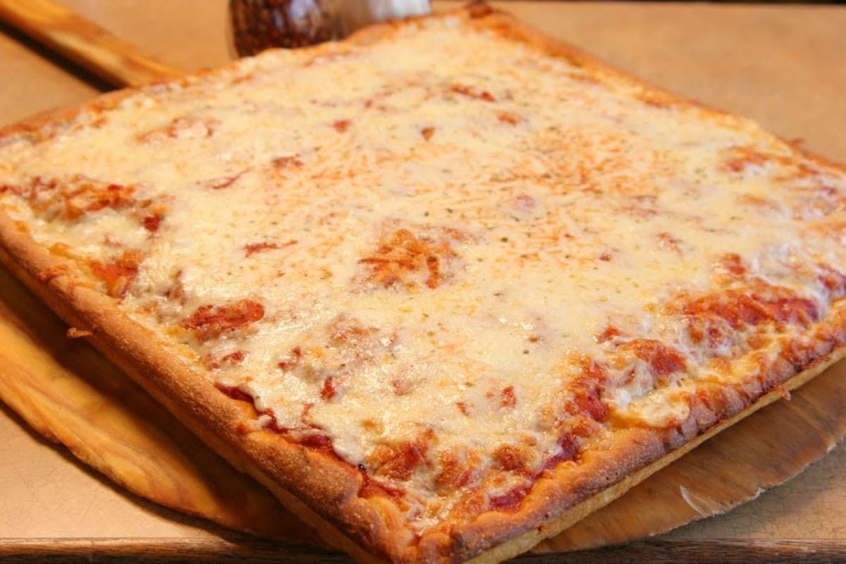 Order Plain Cheese Sicilian Pizza - Pizza food online from Ciconte's Italia Pizzeria store, Gibbstown on bringmethat.com