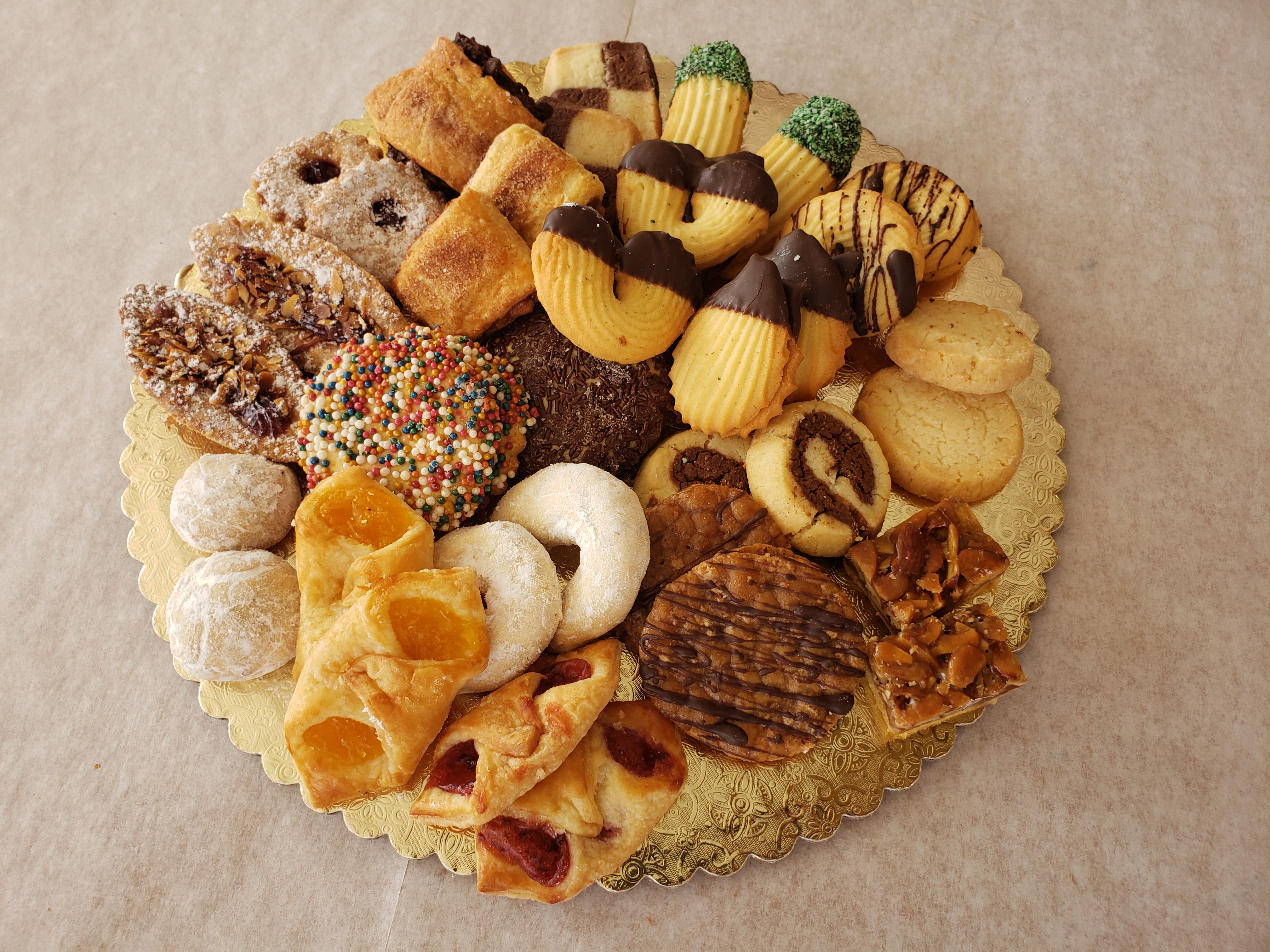 Order Assorted Cookies per pound food online from Vienna Pastry store, Los Angeles on bringmethat.com