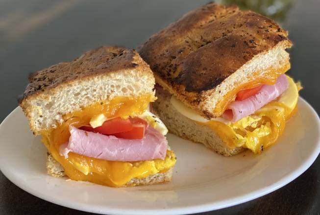 Order Ham Egg Cheese food online from Outer Bean Cafe store, Kitty Hawk on bringmethat.com