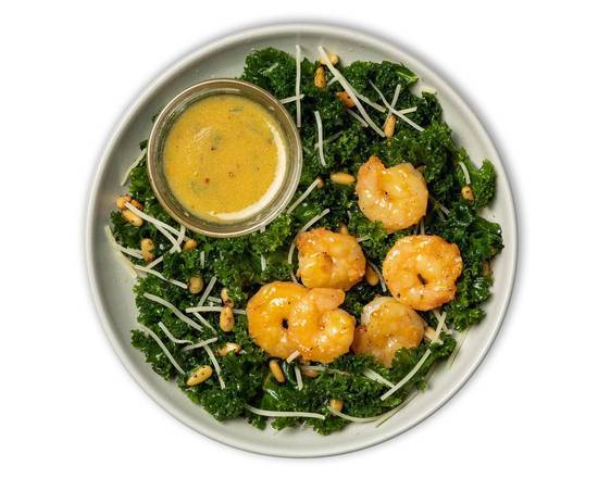 Order Tuscan Kale Salad with Garlic Butter Shrimp food online from Snap Kitchen store, Dallas on bringmethat.com