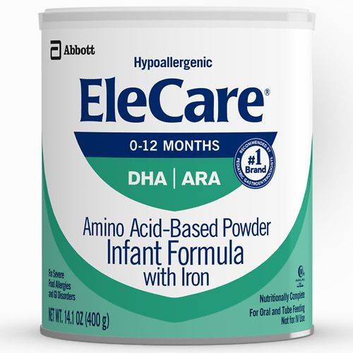 Order EleCare Hypoallergenic Formula Amino Acid-based Infant Formula - 14.1 oz food online from Walgreens store, Decatur on bringmethat.com