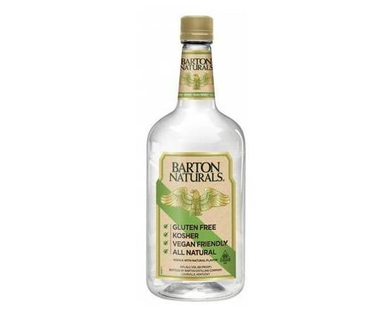 Order Barton Naturals, 1.75L vodka (40.0% ABV) food online from Cold Spring Liquor store, Liberty Hill on bringmethat.com
