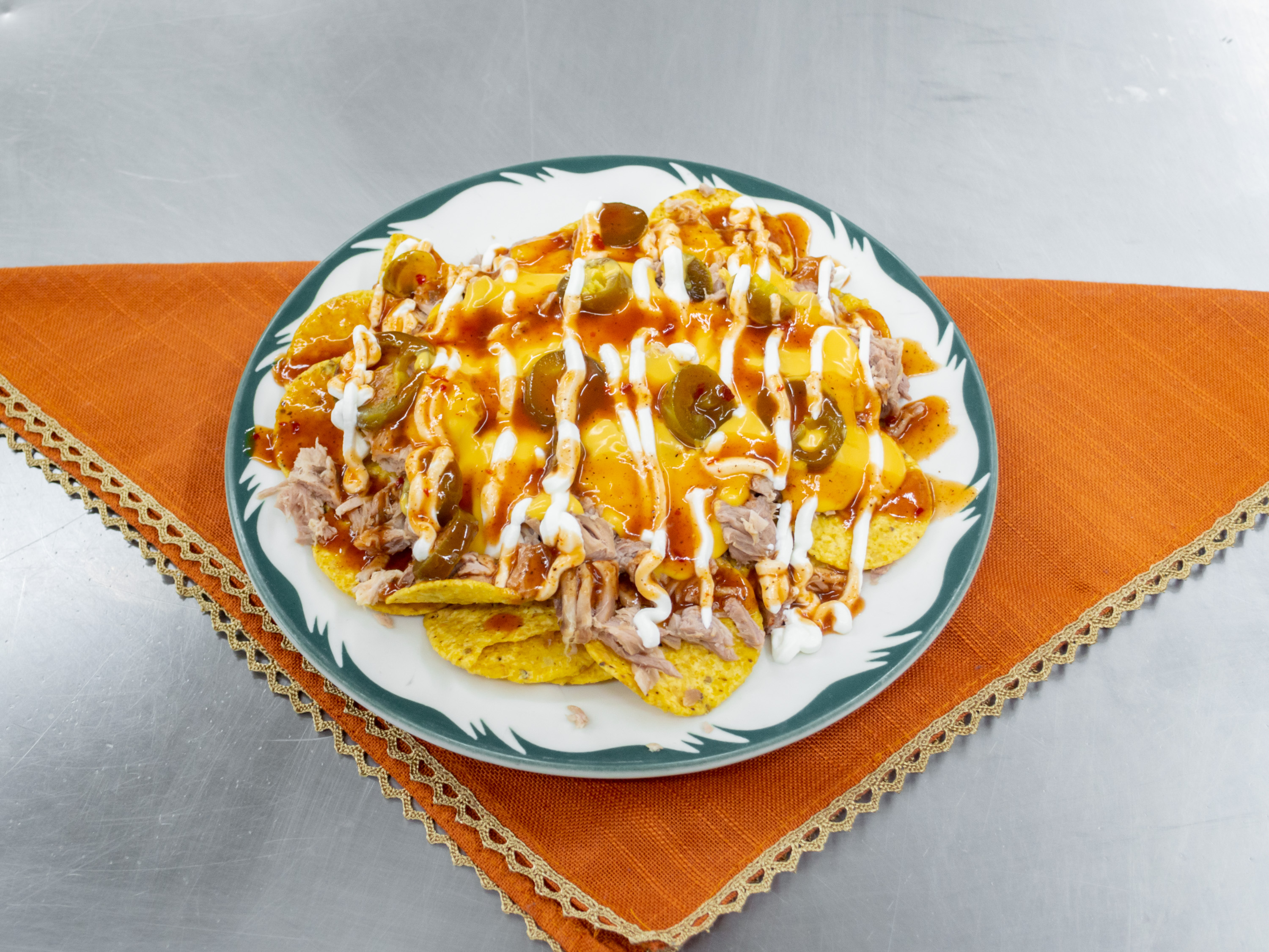 Order BBQ Nachos food online from Pighouse Bbq store, Jackson on bringmethat.com