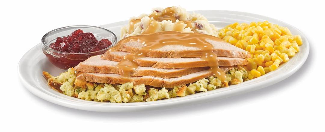 Order Homestyle Turkey Dinner food online from Friendly's store, Wilmington on bringmethat.com