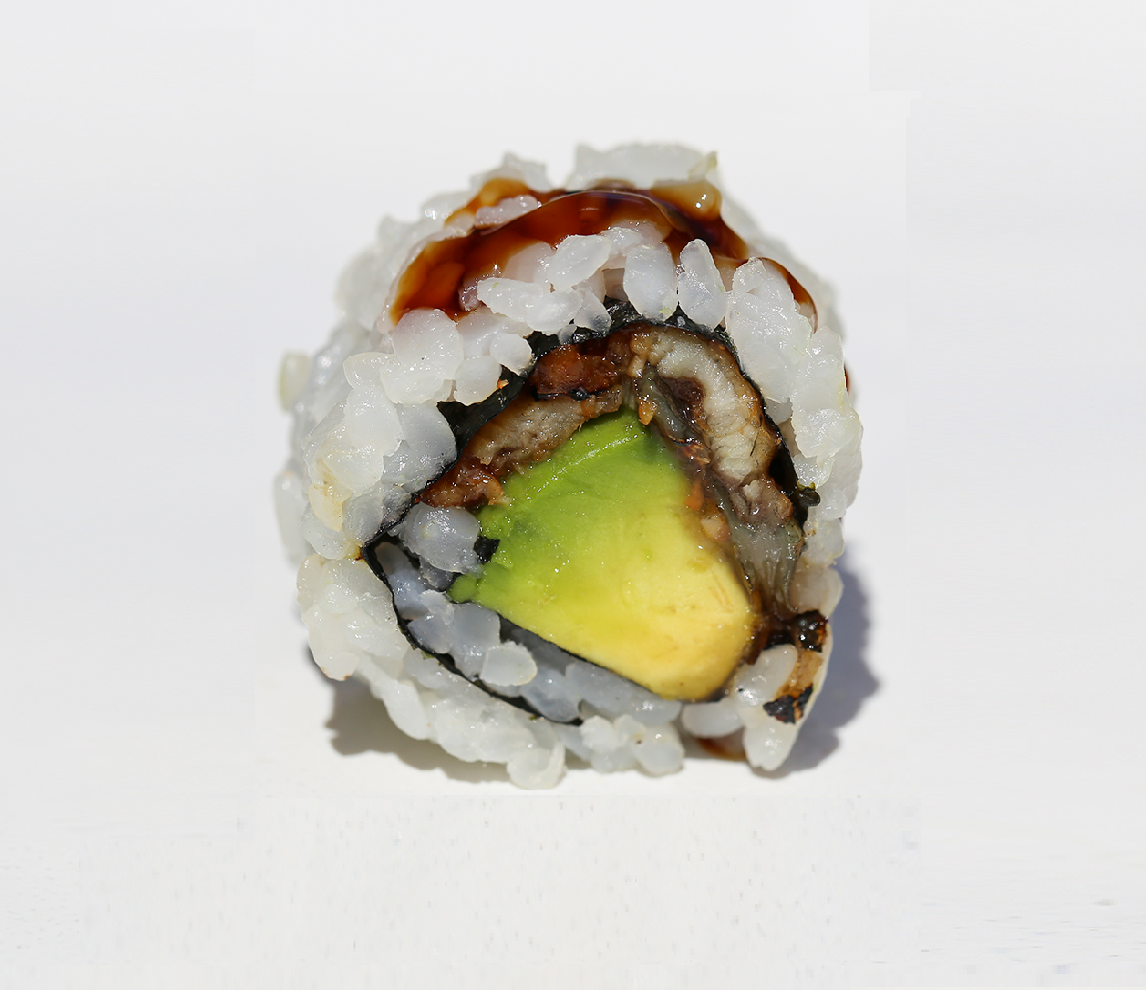Order Eel Avocado Roll food online from Kaze Sushi & Hibachi store, Mesquite on bringmethat.com