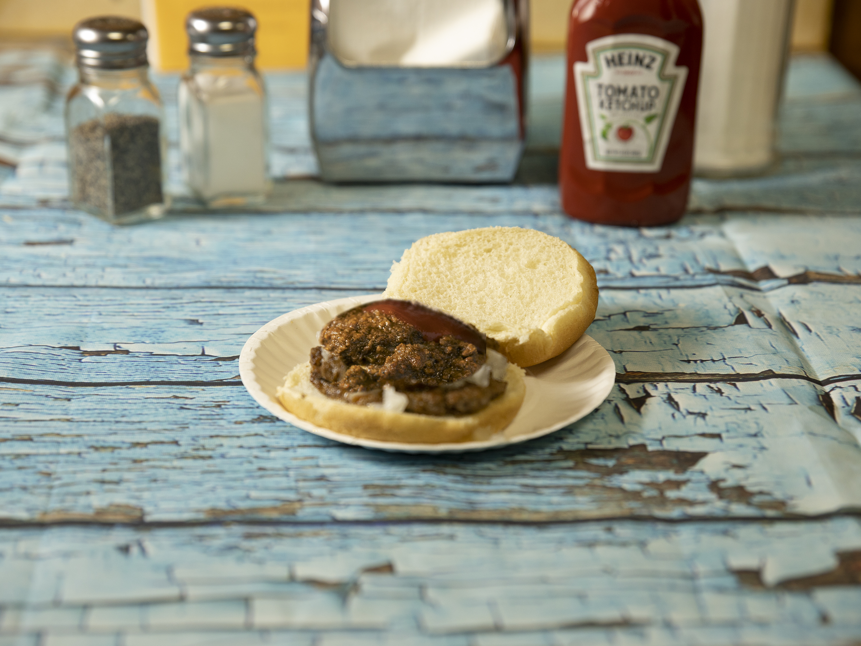 Order Texas Burger food online from Majestic Lunch store, Pittston on bringmethat.com