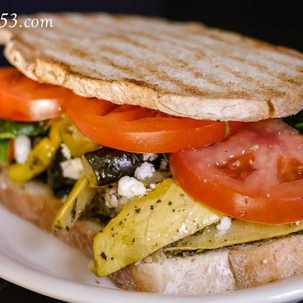 Order Veggie Panini food online from Cafe 53 store, Chicago on bringmethat.com