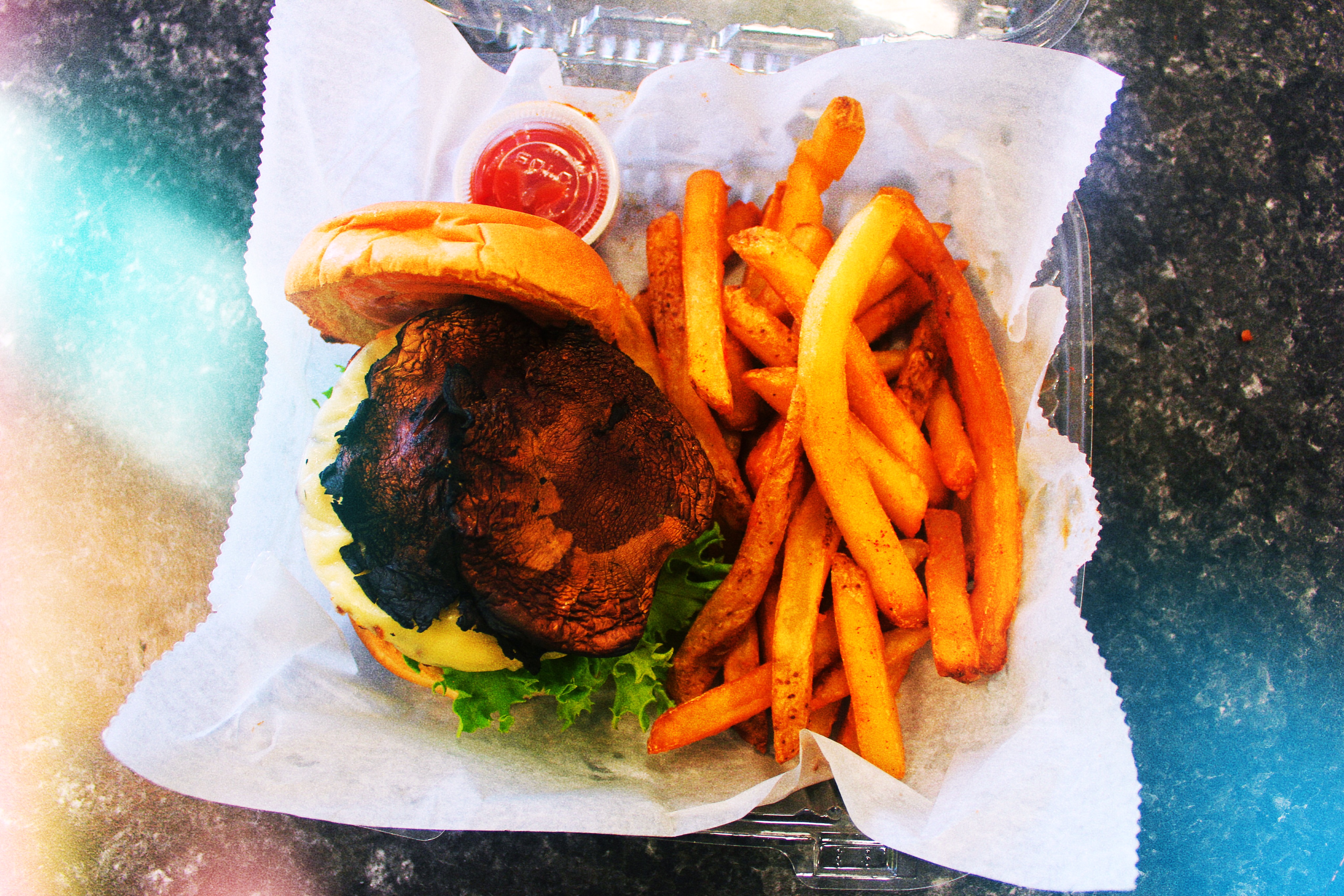 Order Vegan Portabella and Beyond Sandwich food online from Good Roots store, Haverstraw on bringmethat.com