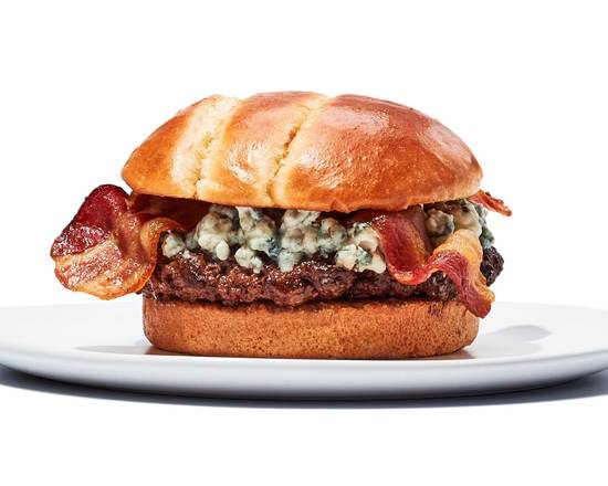 Order Bacon ＆ Bleu Burger food online from Hootie Burger Bar store, Phoenix on bringmethat.com