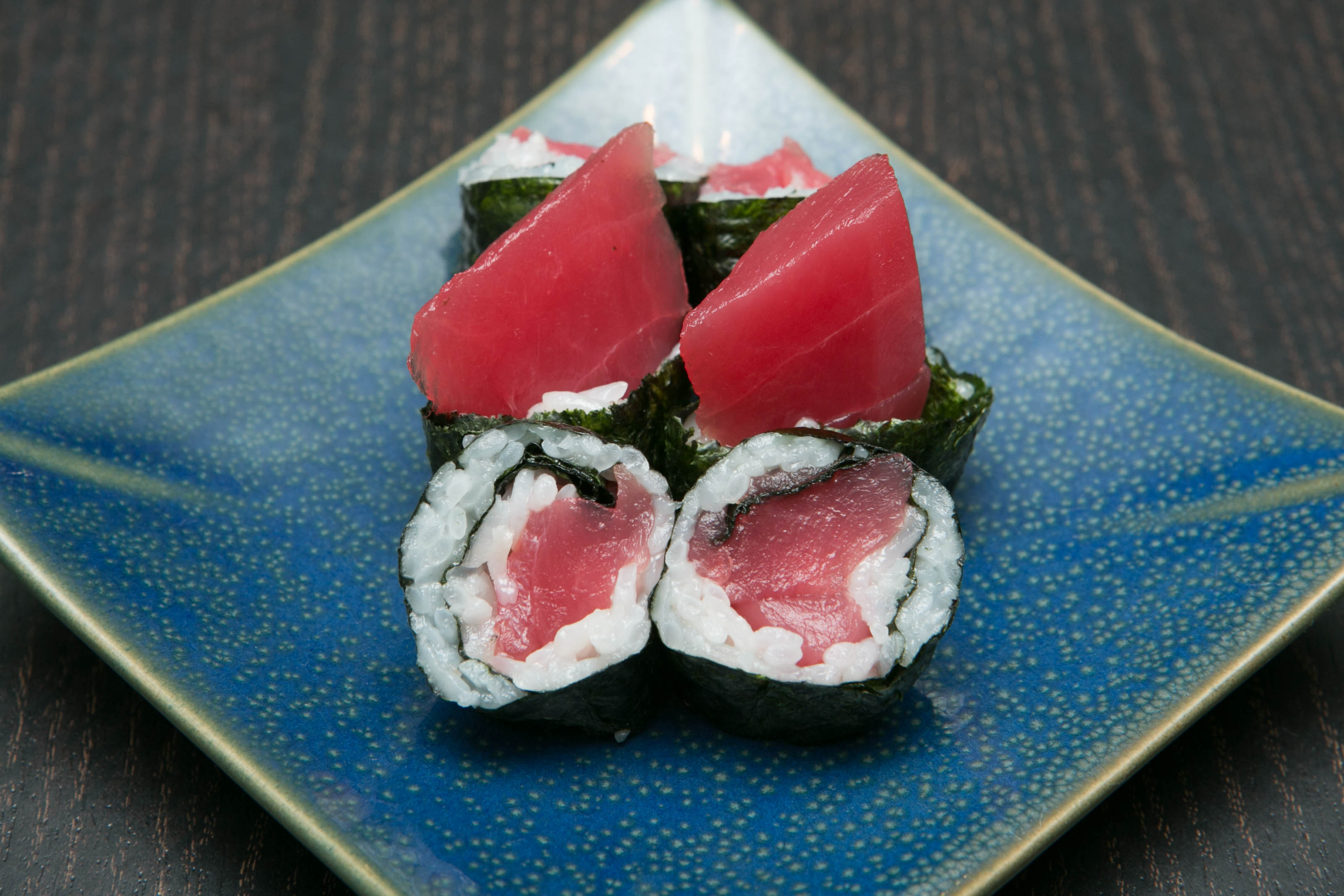 Order C10. Tuna Cut Roll food online from Ayce Sushi Hb store, Huntington Beach on bringmethat.com