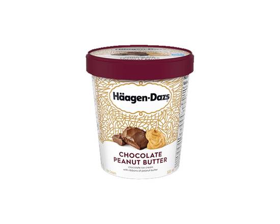 Order Haagen-Dazs Chocolate Peanut Butter Pint food online from Chevron Extramile store, Atwater on bringmethat.com