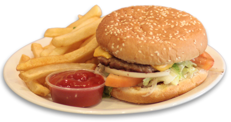 Order 1/4 lb. Cheeseburger food online from Salam store, Chicago on bringmethat.com