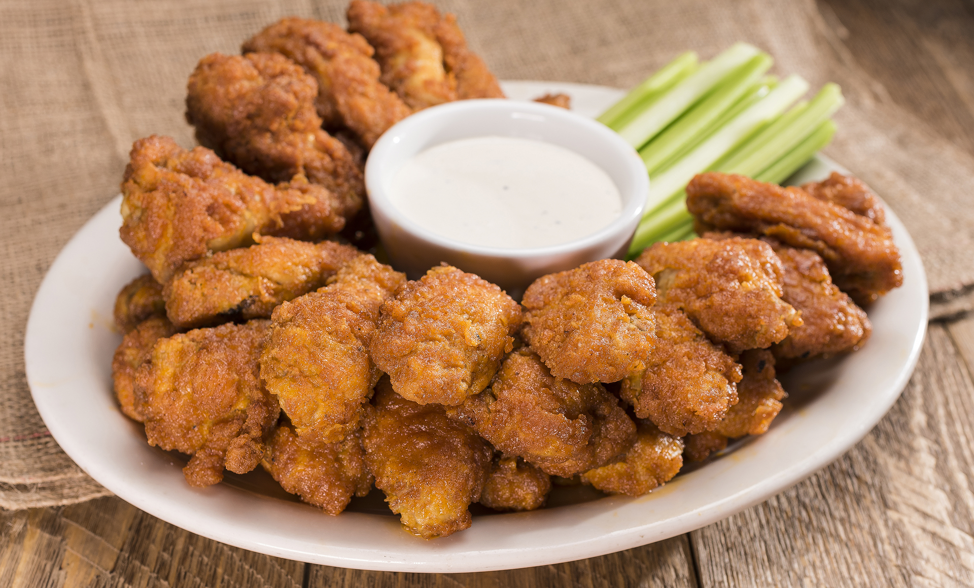 Order Buffalo Wings Family Appetizer food online from Cool Hand Luke store, Paso Robles on bringmethat.com