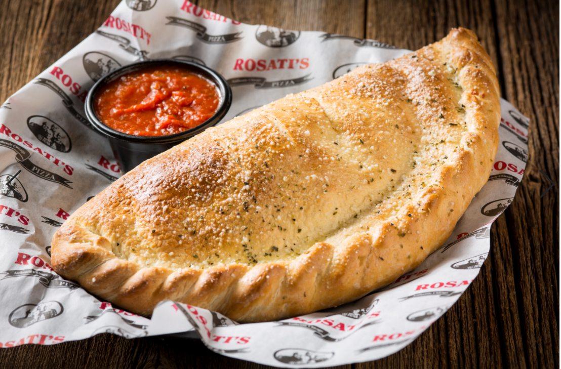 Order Cheese Calzone food online from Rosati's Pizza store, Dyer on bringmethat.com