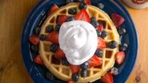 Order All American Waffle food online from Persy's Place store, Mashpee on bringmethat.com