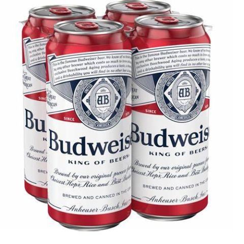 Order Budweiser 4 Pack 16oz Can food online from 7-Eleven store, Flagler Beach on bringmethat.com