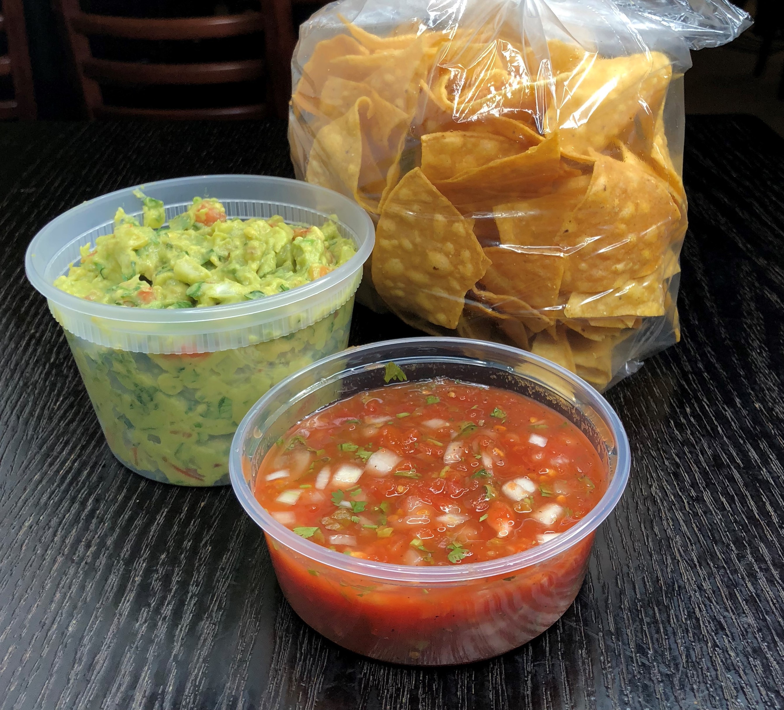 Order Large Guacamole food online from Little Mexican Cafe store, New Rochelle on bringmethat.com