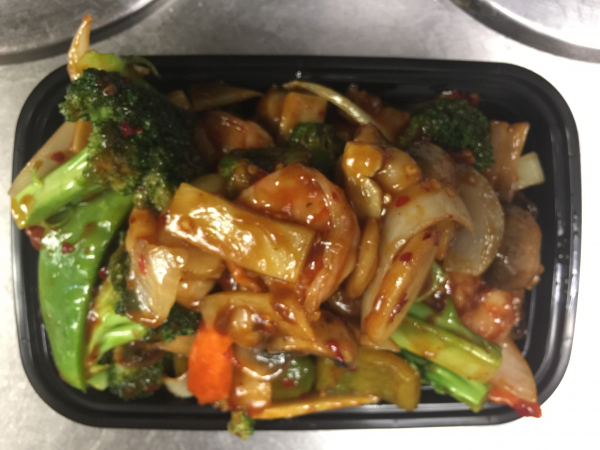 Order 90. Shrimp Szechuan Style food online from King Chef Chinese Restaurant store, West Haven on bringmethat.com