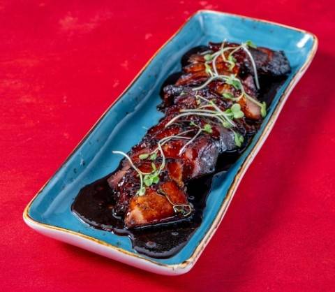 Order Roasted BBQ Pork (char siu) food online from Chin Chin store, West Hollywood on bringmethat.com