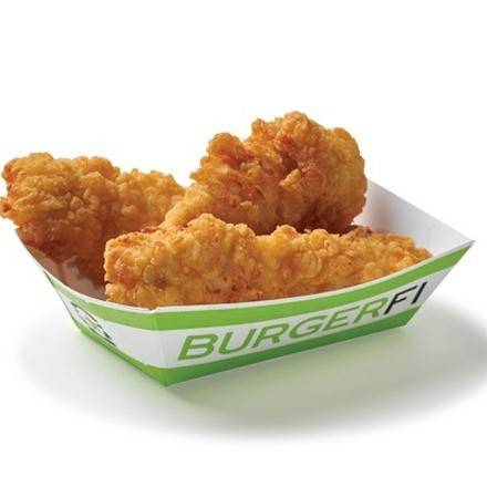 Order 3 FI'ED CHICKEN TENDERS food online from Burgerfi store, Arlington on bringmethat.com