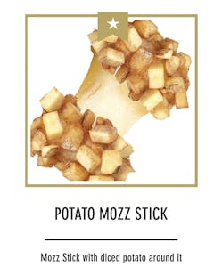 Order Potato Mozzarella Stick food online from Ssong Hotdog store, Ridgefield on bringmethat.com