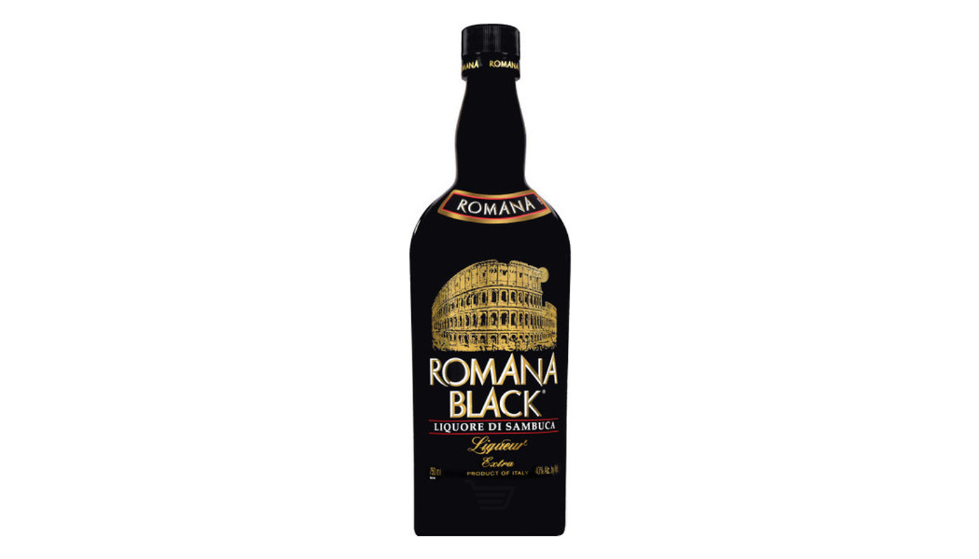 Order Romana Black Sambuca Liqueur 750mL food online from Liquor Palace store, Burbank on bringmethat.com