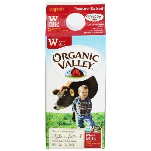 Order Organic Valley Whole Milk Half Gallon food online from 7-Eleven store, Huntersville on bringmethat.com