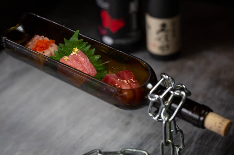 Order Bluefin Tuna Trio food online from Kyosho Sushi store, Menlo Park on bringmethat.com