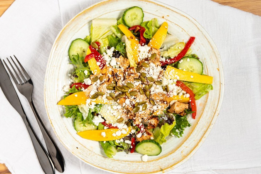 Order Sweet ＆ savory chicken salad food online from Zulu Grille store, Lehi on bringmethat.com