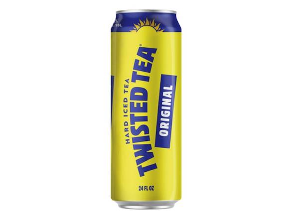 Order Twisted Tea Original, Hard Iced Tea - 24oz Can food online from Royals Liquor store, St. Peters on bringmethat.com