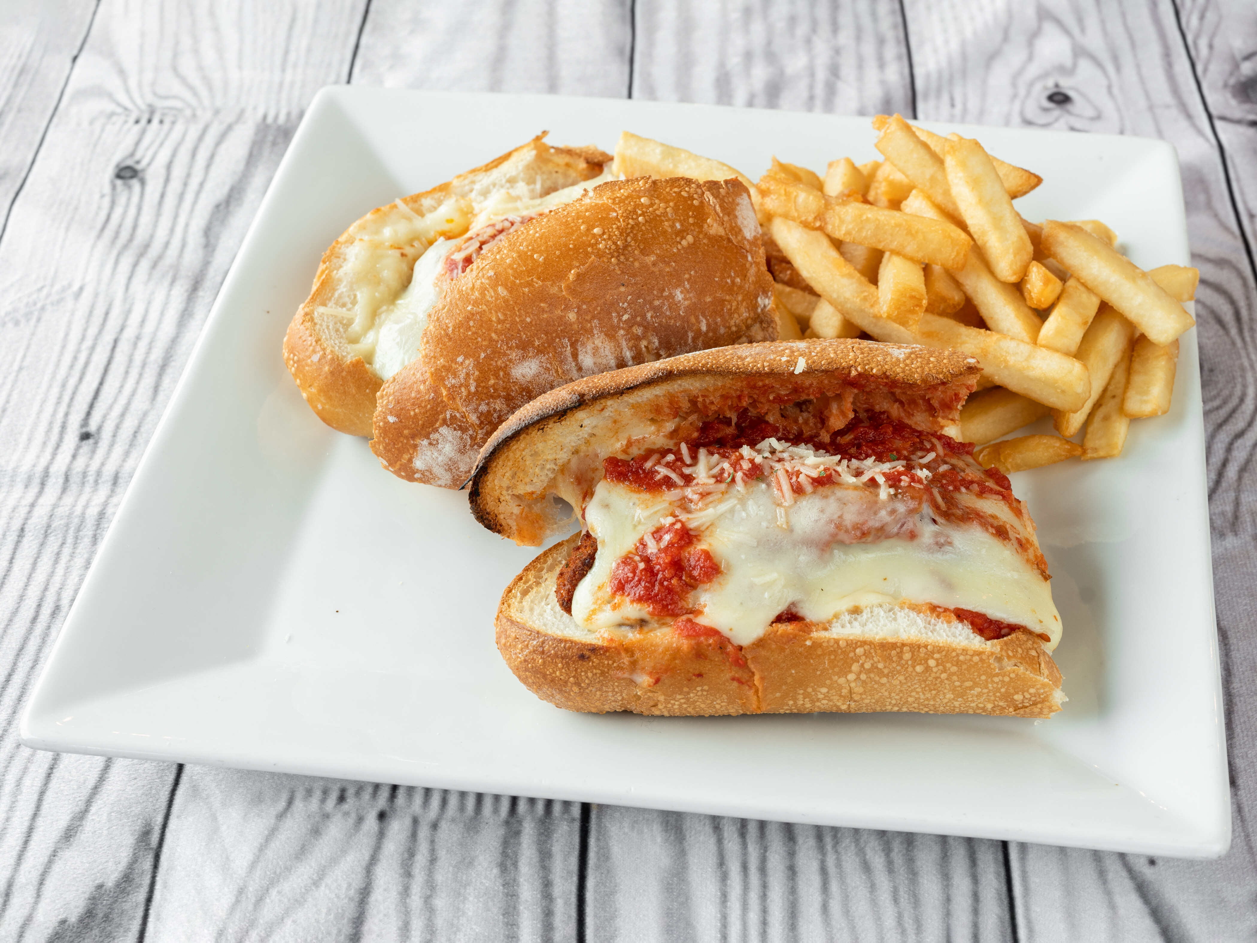 Order Chicken Parmigiana Sub food online from Don Giovanni Wood Fired Pizza & Bar store, South Amboy on bringmethat.com