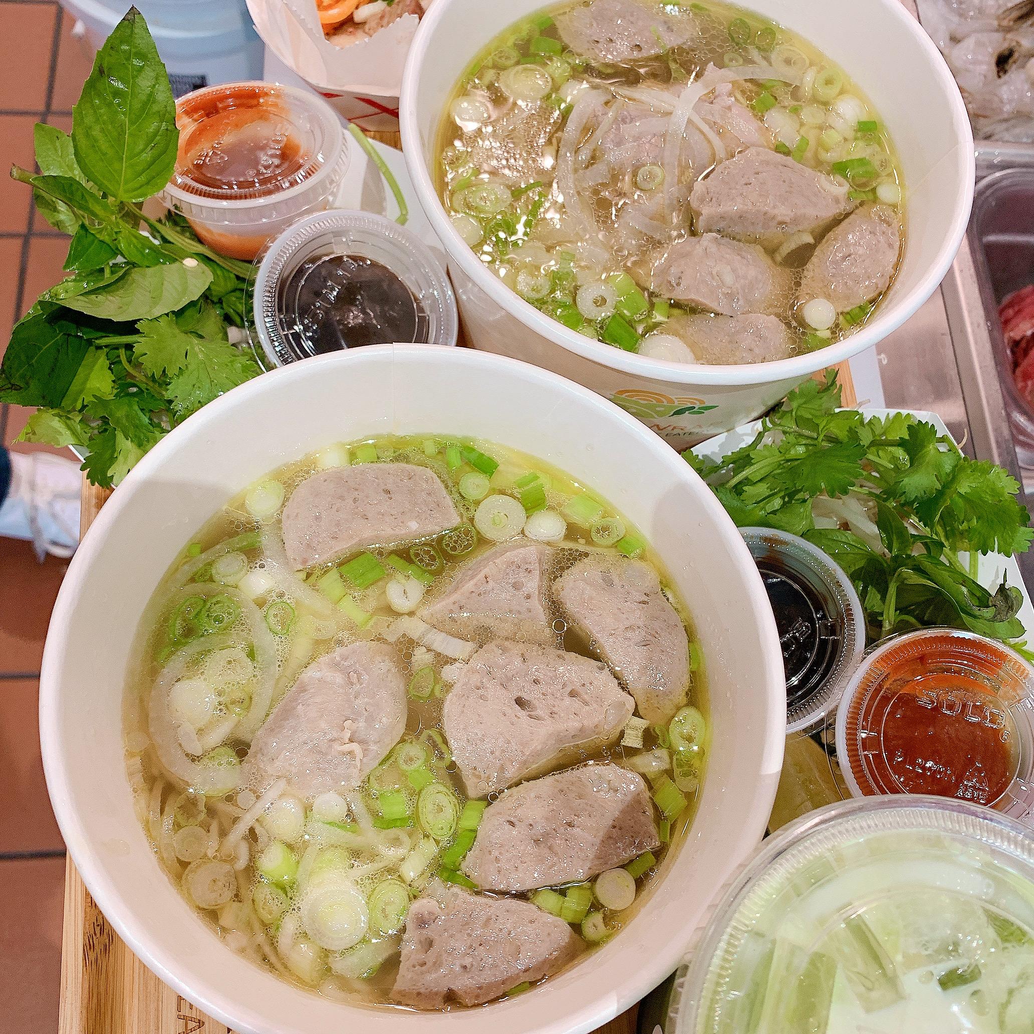 Order Pho Bo Vien/ Meatballs Pho food online from Itsawrap store, Morrisville on bringmethat.com