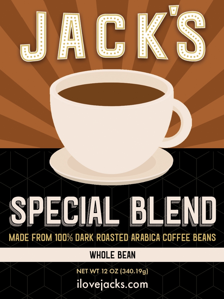 Order Jack's Regular Coffee Beans food online from Jack Restaurant And Bar store, San Mateo on bringmethat.com