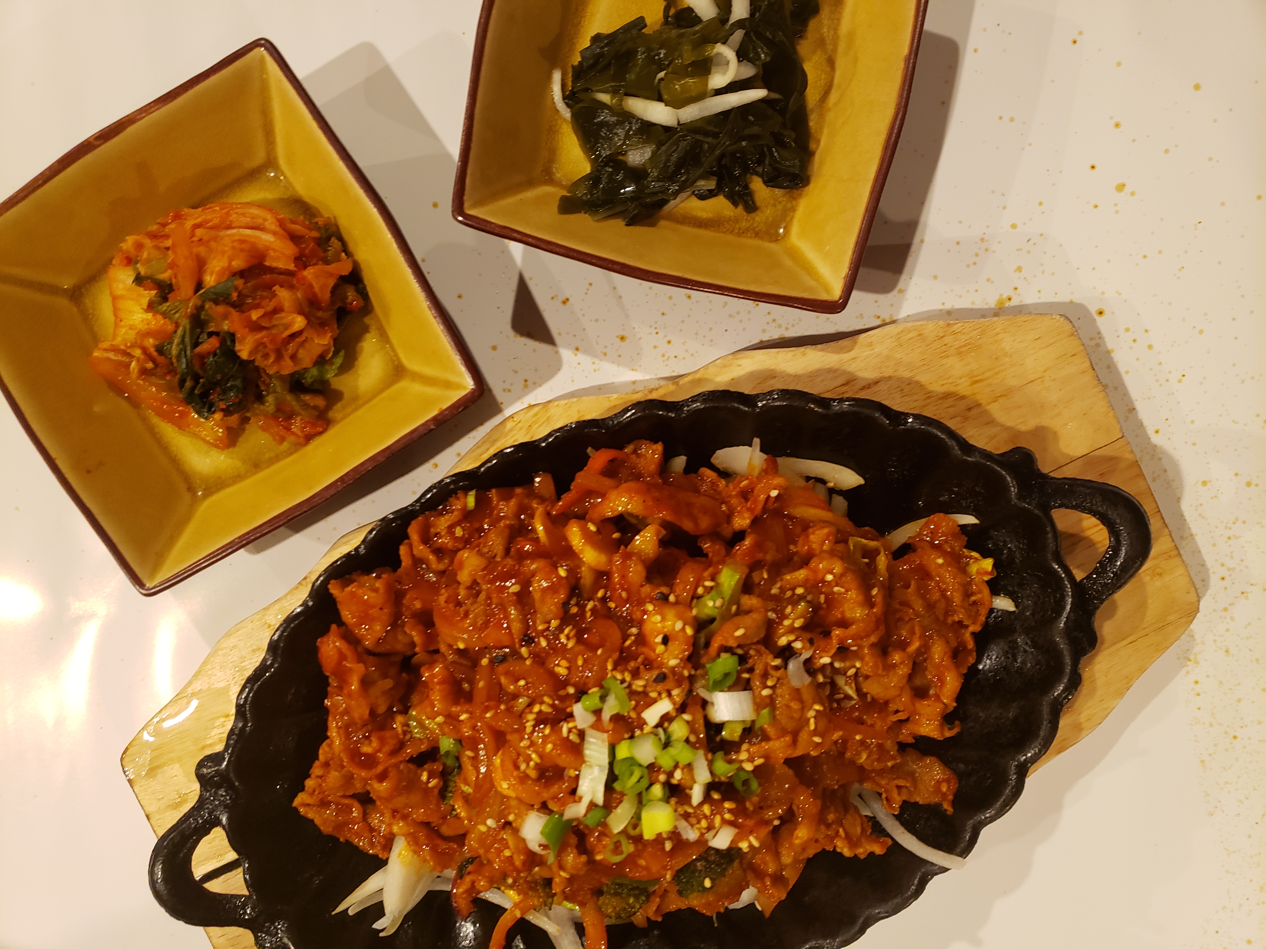 Order M7. Jeyuk Bokkeum food online from Gohyang Korean Restaurant store, Hadley on bringmethat.com