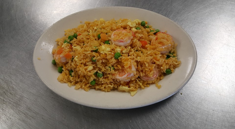 Order Shrimp Fried Rice (Large) food online from China Star store, Daytona Beach on bringmethat.com