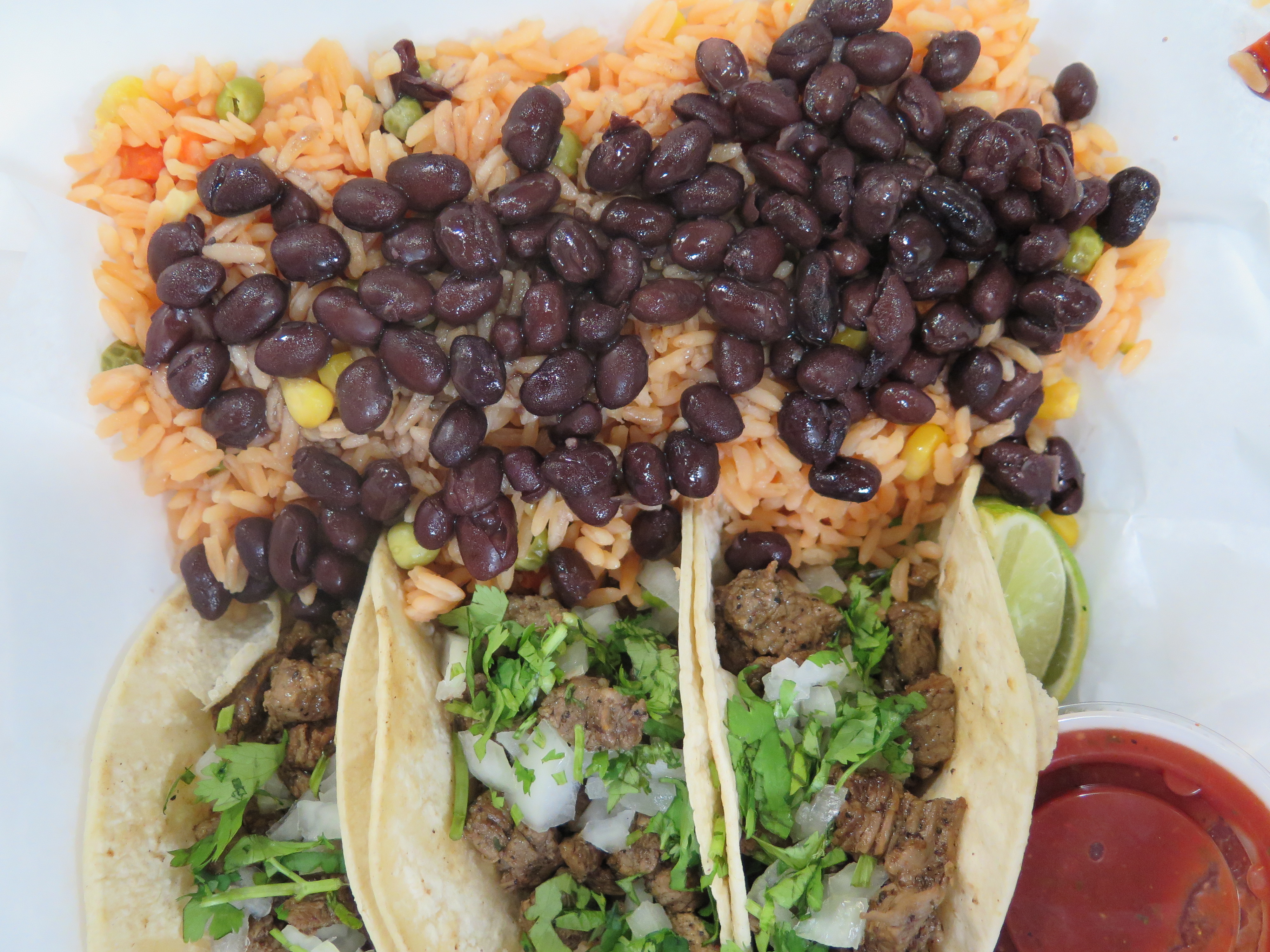 Order Mexican Taco Platter food online from House Of Burrito Chicken & Pizza store, Waldwick on bringmethat.com