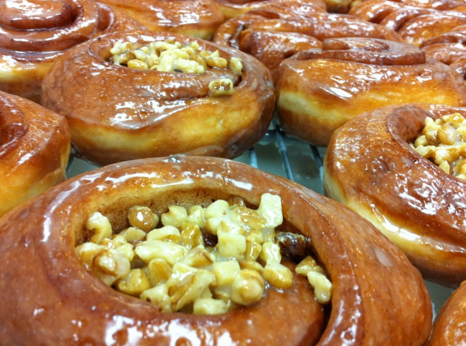 Order Iced Nut Cinnamon Roll food online from Shipley Do-Nuts store, Houston on bringmethat.com