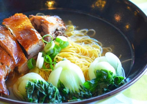 Order 火鴨湯麵 BBQ Duck Noodle Soup food online from Phoenix Dessert store, Rowland Heights on bringmethat.com