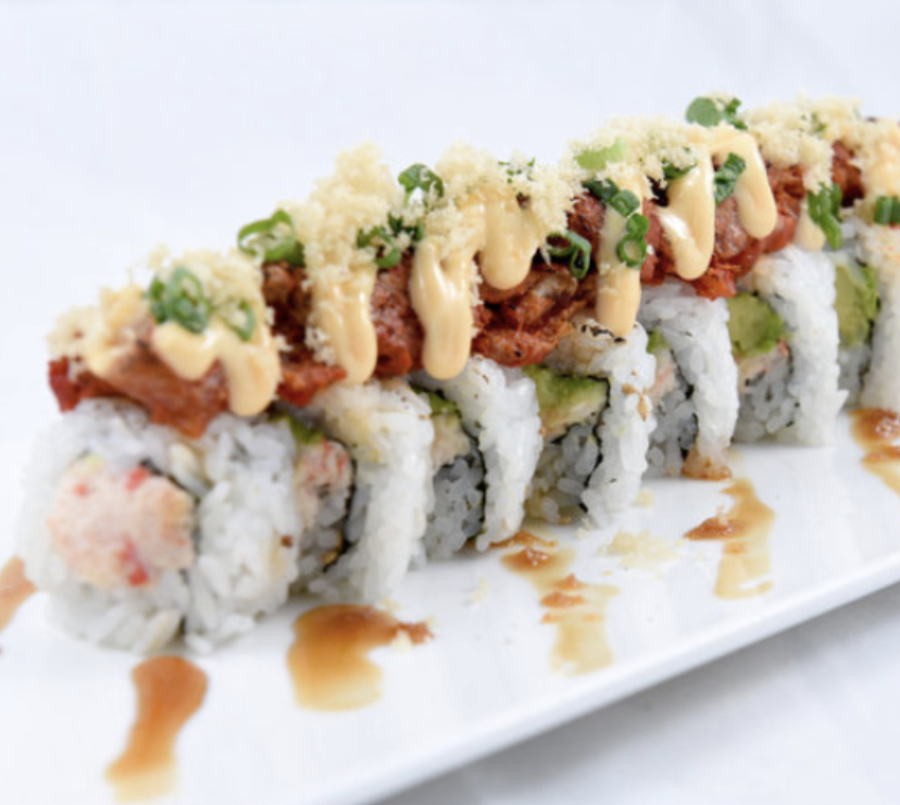 Order Golden Monkey Roll food online from Abi sushi store, Astoria on bringmethat.com