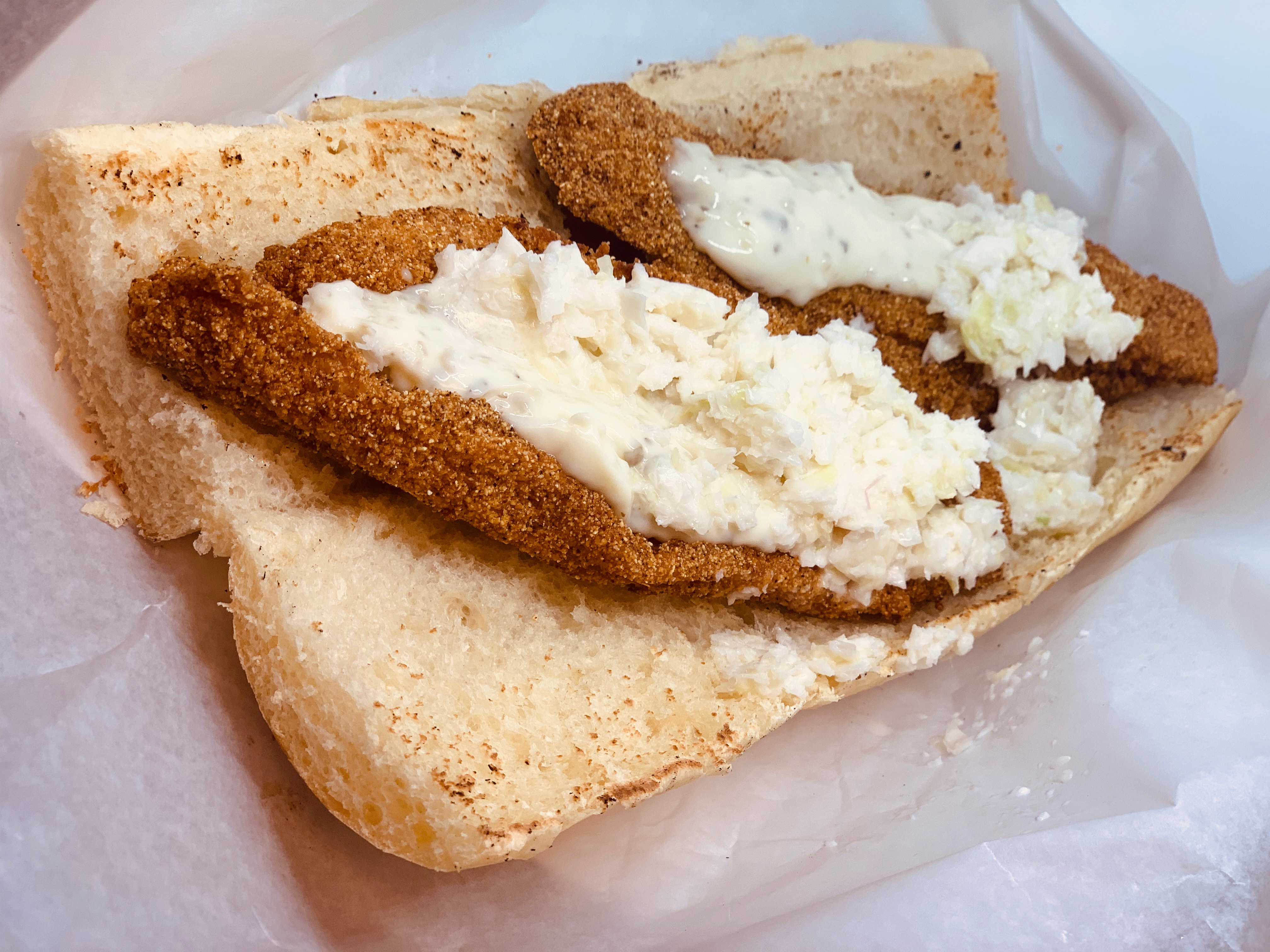 Order Cajun Catfish Sandwitch food online from Wicked Marys Chicken store, Ann Arbor on bringmethat.com