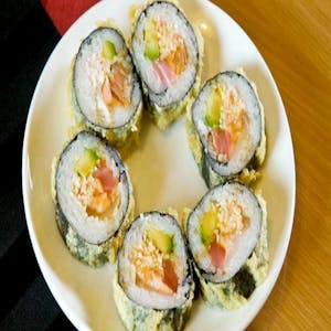 Order Sashimi Tempura Roll  food online from Sushiya store, Pasadena on bringmethat.com