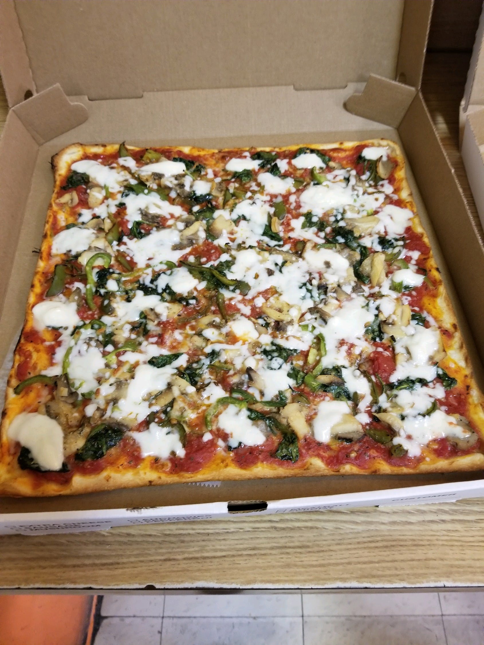 Order Sicilian Works Pizza - Sicilian food online from Sal Pizza store, Mt Holly on bringmethat.com