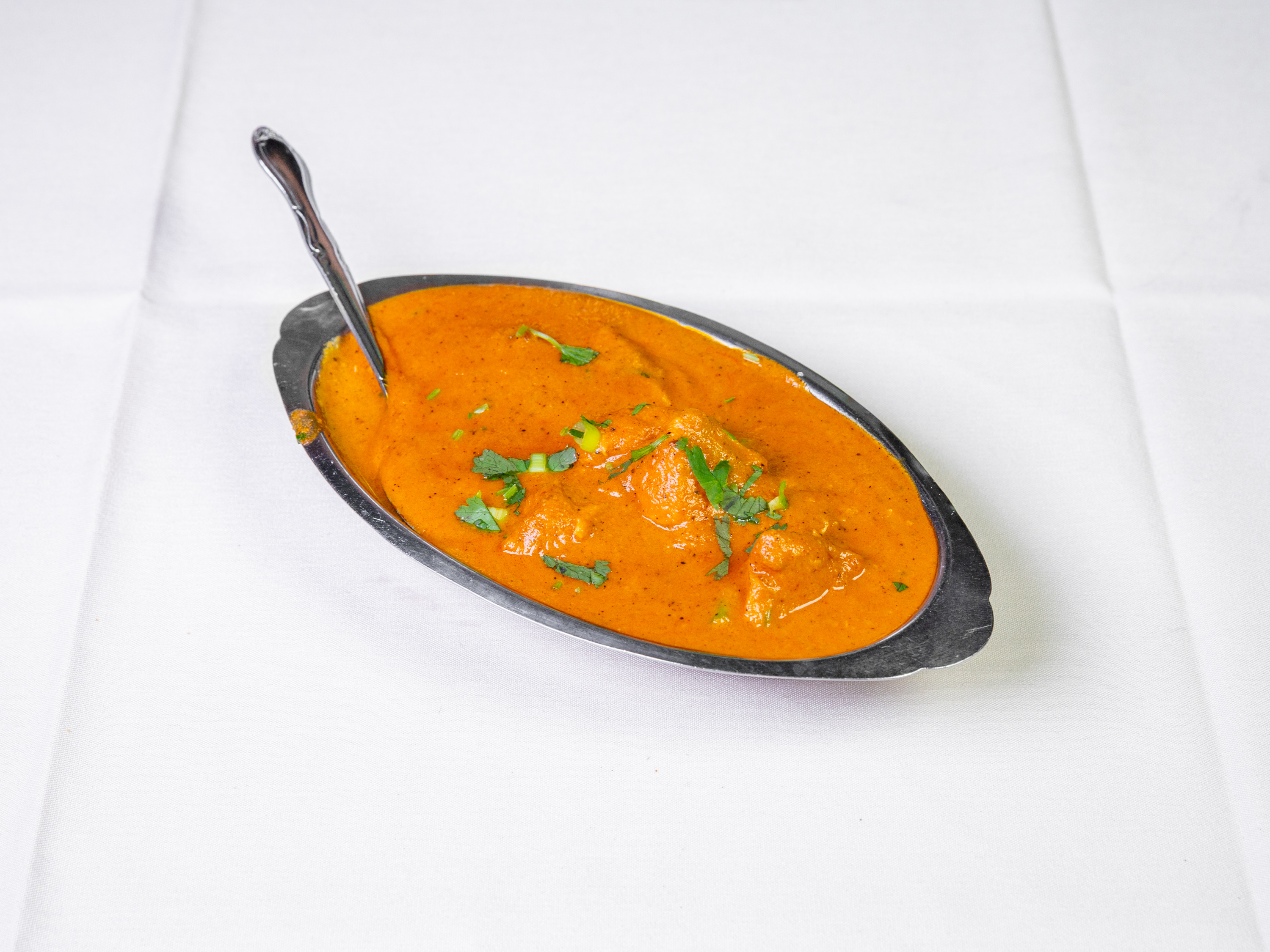 Order Chicken Curry Dinner food online from Ambar India Restaurant store, Cincinnati on bringmethat.com