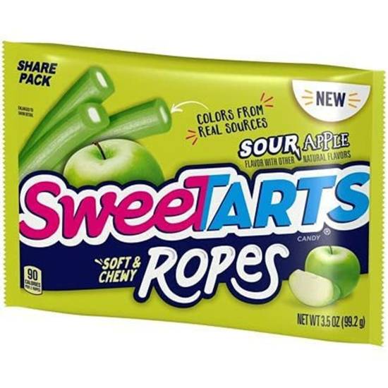 Order SweetTarts Ropes - Sour Apple 3.5 oz food online from IV Deli Mart store, Goleta on bringmethat.com