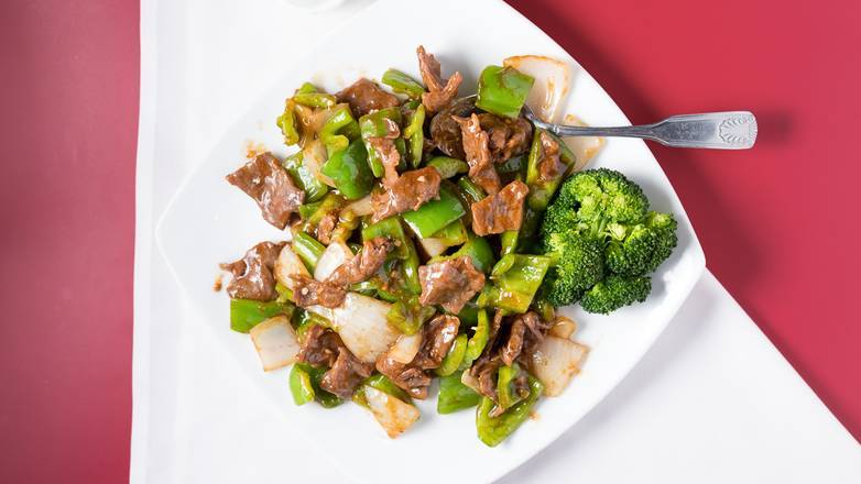 Order Pepper Beef food online from Chef J store, Scottsdale on bringmethat.com