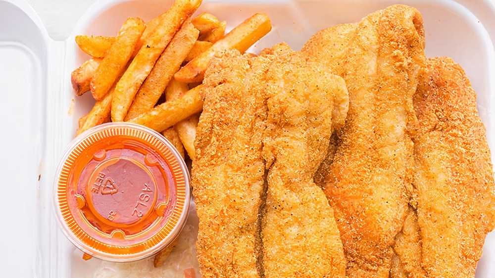 Order Whiting Fish Combo - 2 Pieces food online from Super Kennedy Chicken store, Bronx on bringmethat.com