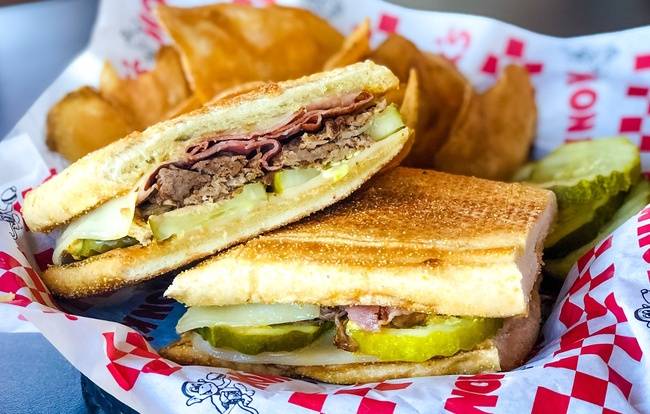 Order El Cubano Sandwich food online from Monk's Bar & Grill store, Middleton on bringmethat.com