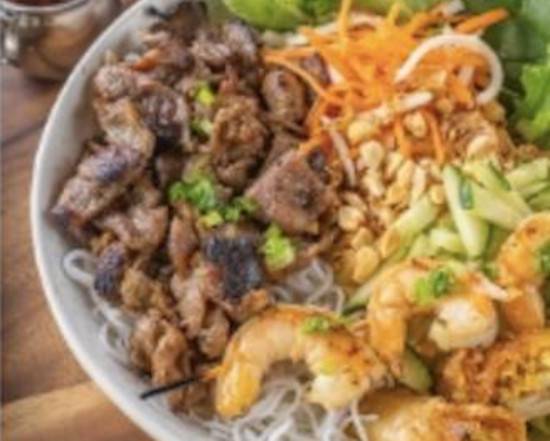 Order Vermicelli Special Combination (Bun Dac Biet) food online from Pho Me Vietnamese Kitchen store, Mooresville on bringmethat.com